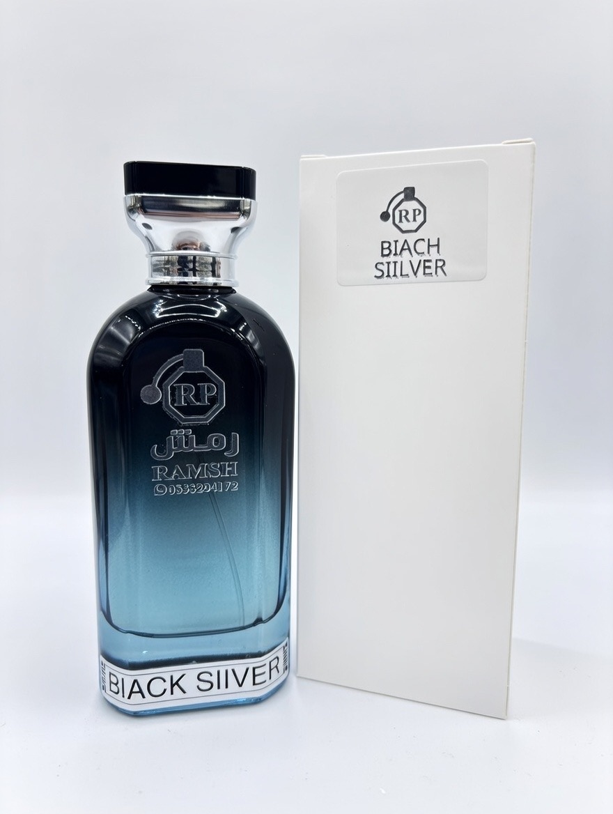 عطر بلاك سيلفر (Black Silver) من "رمش" - فخامة الحضور والجاذبية المطلقة